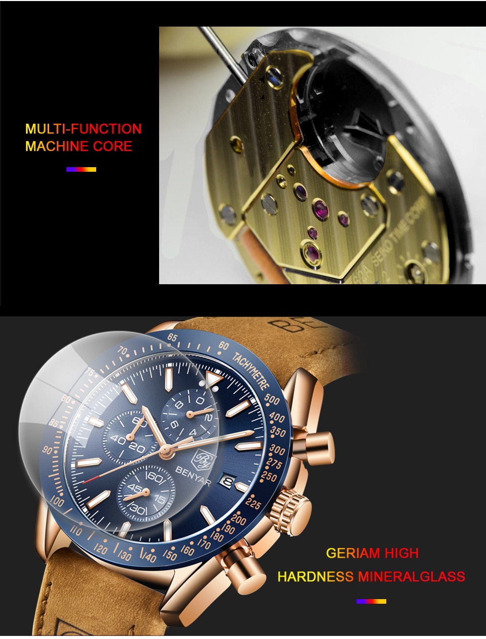 Đồng hồ Benyar - F6843  